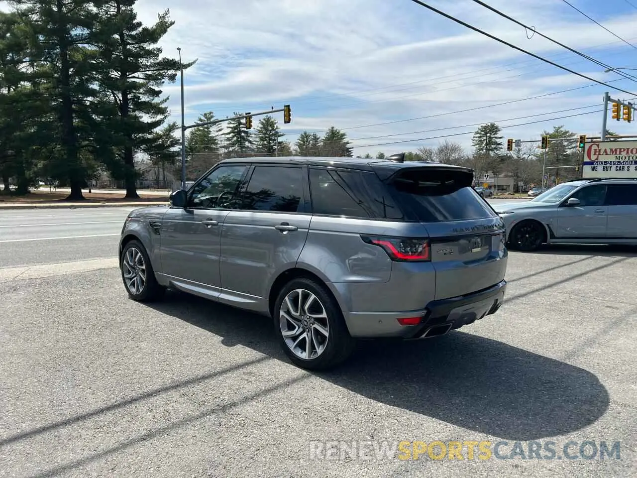 3 fotografías del automóvil dañado SALWR2SE7MA770385 LAND ROVER RANGEROVER 2021