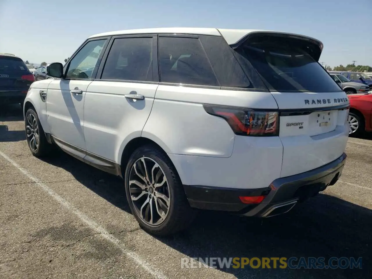 3 fotografías del automóvil dañado SALWR2SU2MA782287 LAND ROVER RANGEROVER 2021