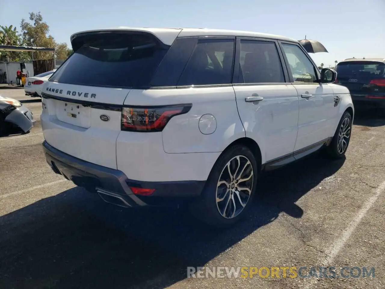 4 fotografías del automóvil dañado SALWR2SU2MA782287 LAND ROVER RANGEROVER 2021