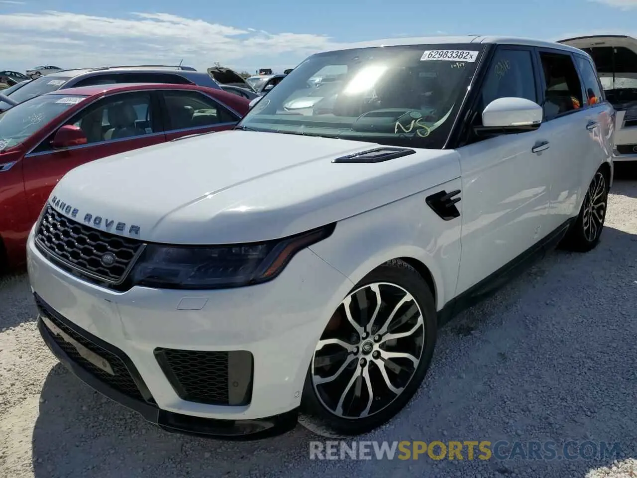 2 fotografías del automóvil dañado SALWR2SU3MA788857 LAND ROVER RANGEROVER 2021