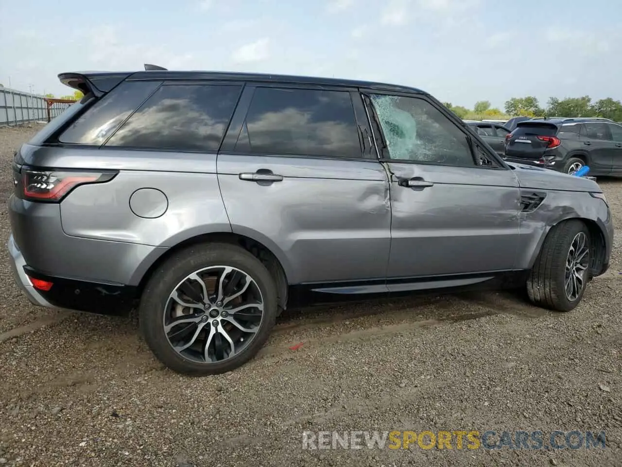 3 fotografías del automóvil dañado SALWR2SU4MA749615 LAND ROVER RANGEROVER 2021