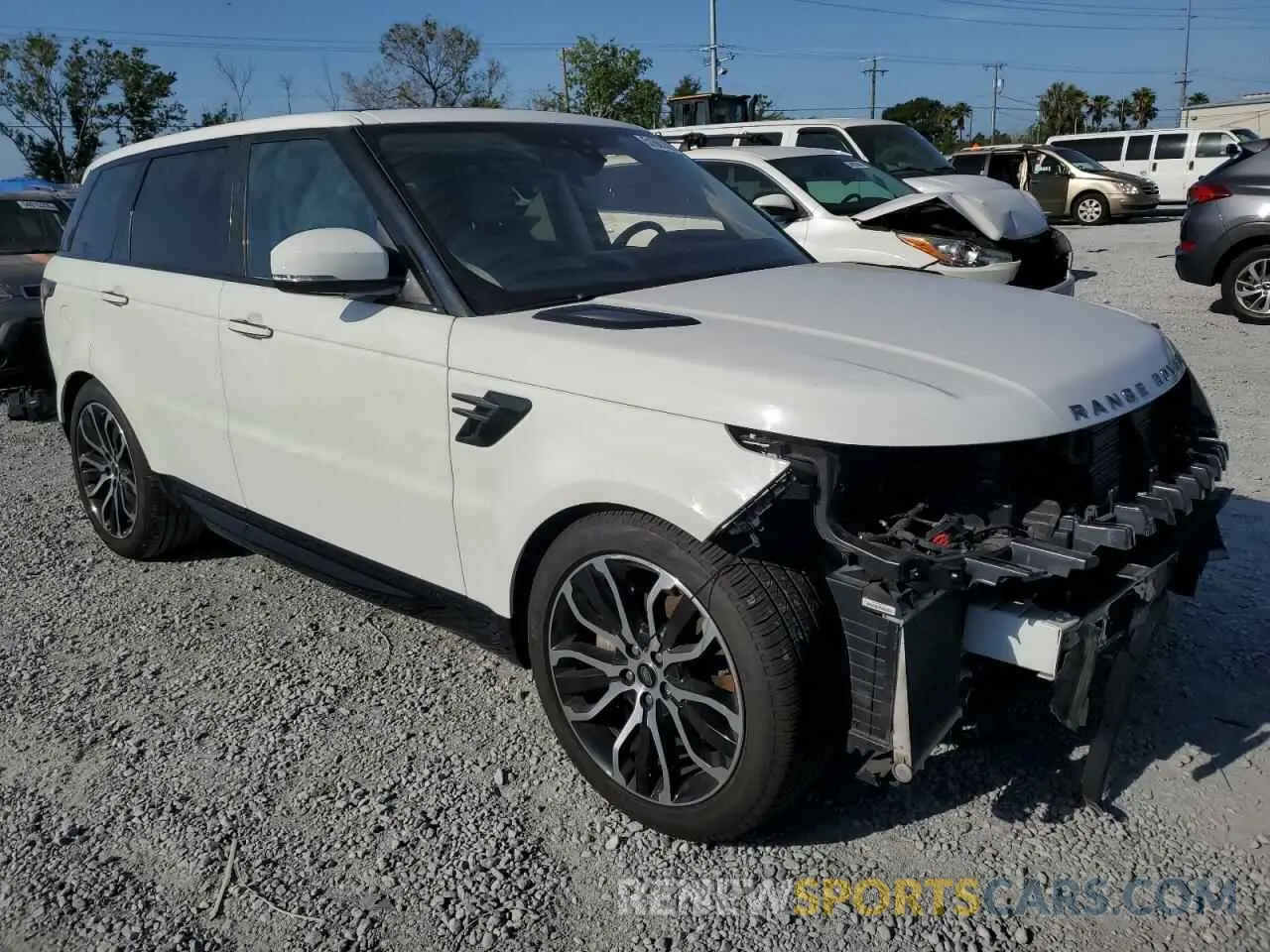 4 fotografías del automóvil dañado SALWR2SU4MA796353 LAND ROVER RANGEROVER 2021