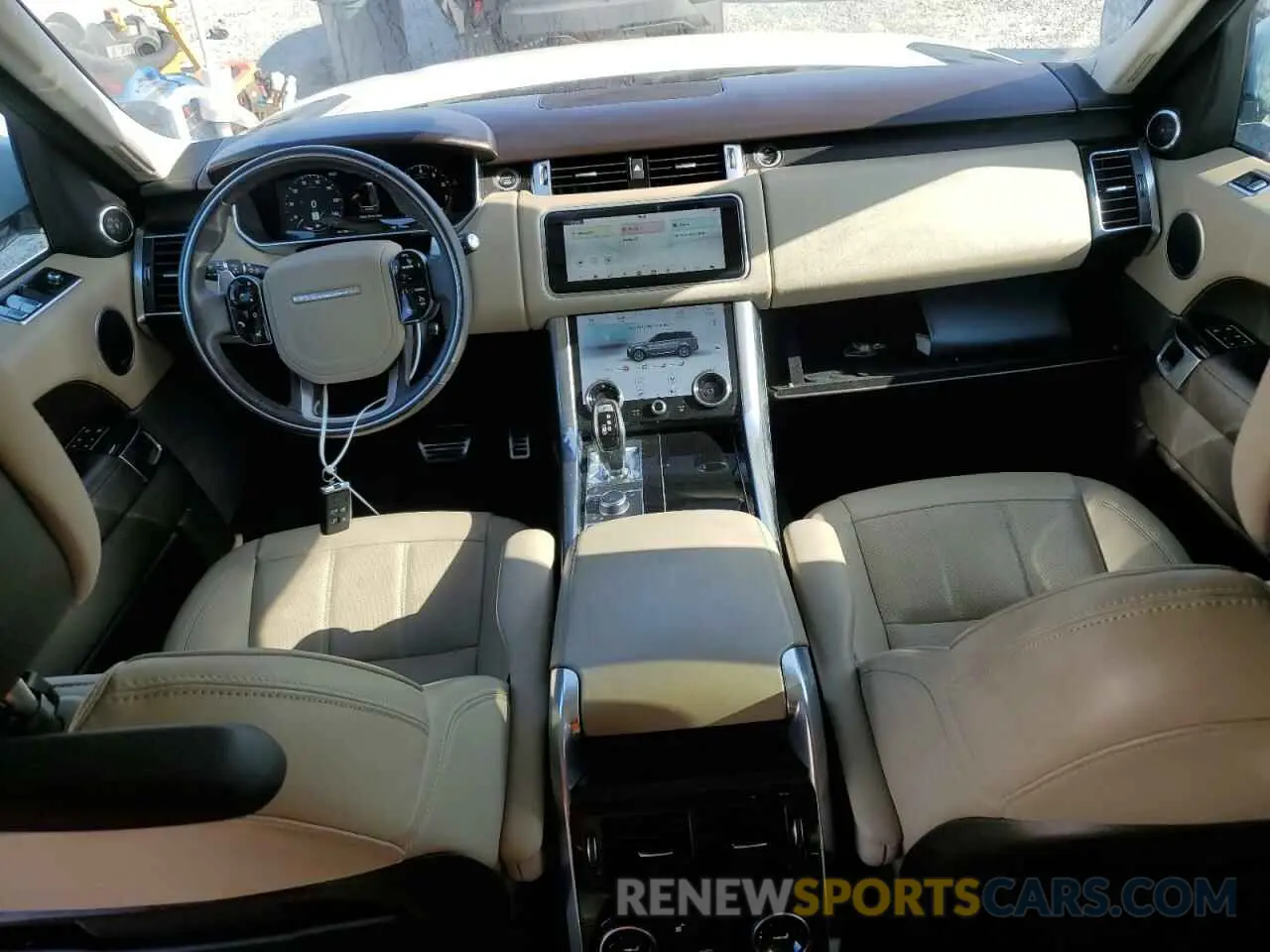 8 fotografías del automóvil dañado SALWR2SU4MA796353 LAND ROVER RANGEROVER 2021