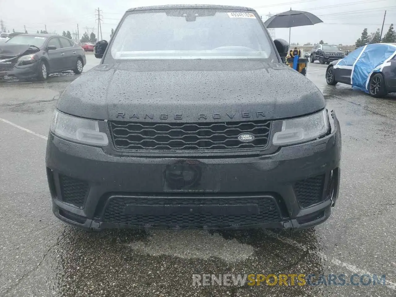 5 fotografías del automóvil dañado SALWR2SU6MA755710 LAND ROVER RANGEROVER 2021