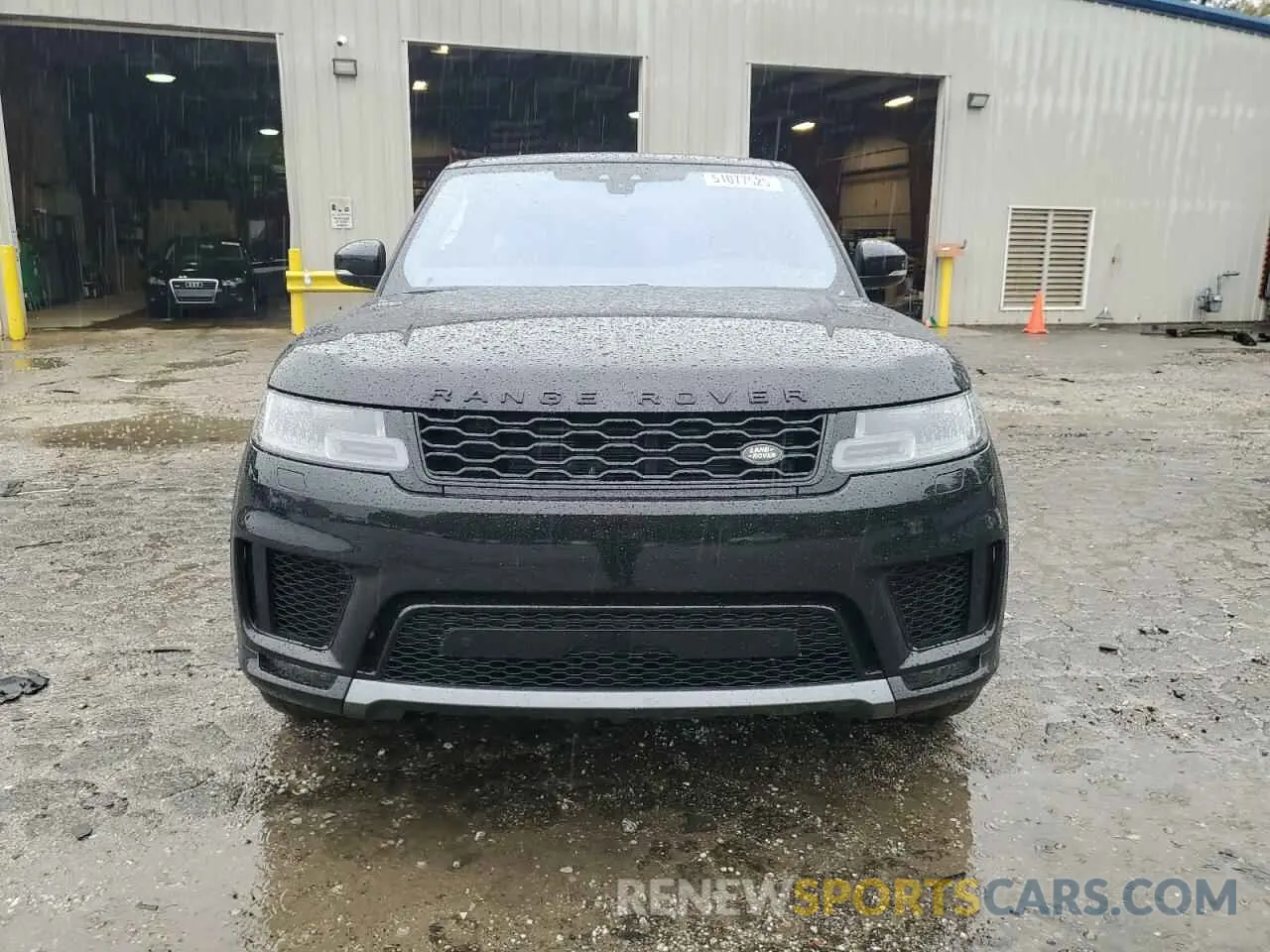 5 fotografías del automóvil dañado SALWR2SU6MA769039 LAND ROVER RANGEROVER 2021