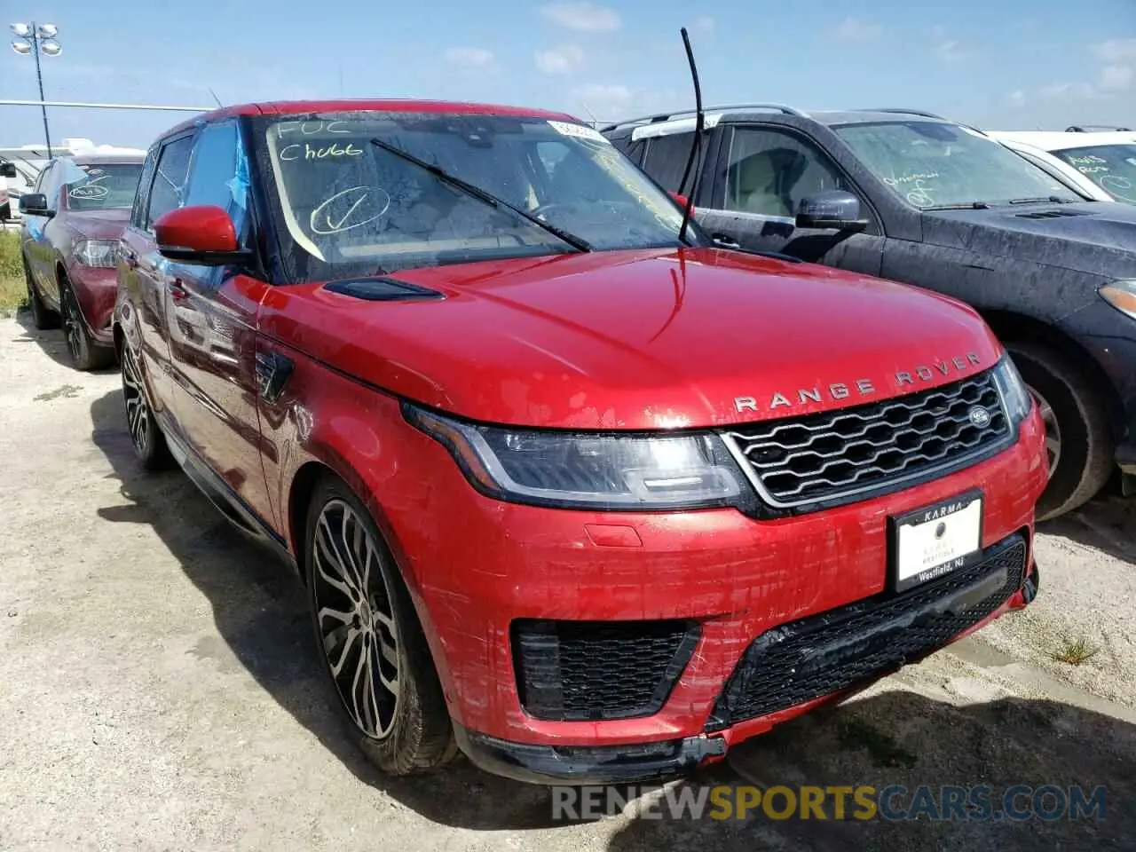 1 fotografías del automóvil dañado SALWR2SU9MA758391 LAND ROVER RANGEROVER 2021