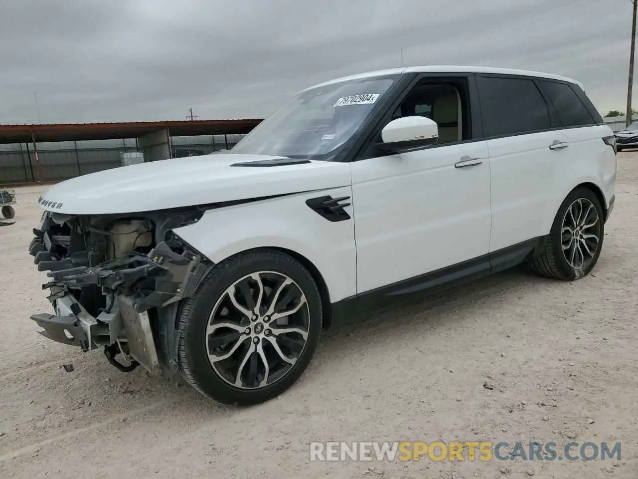 1 fotografías del automóvil dañado SALWR2SUXMA752471 LAND ROVER RANGEROVER 2021