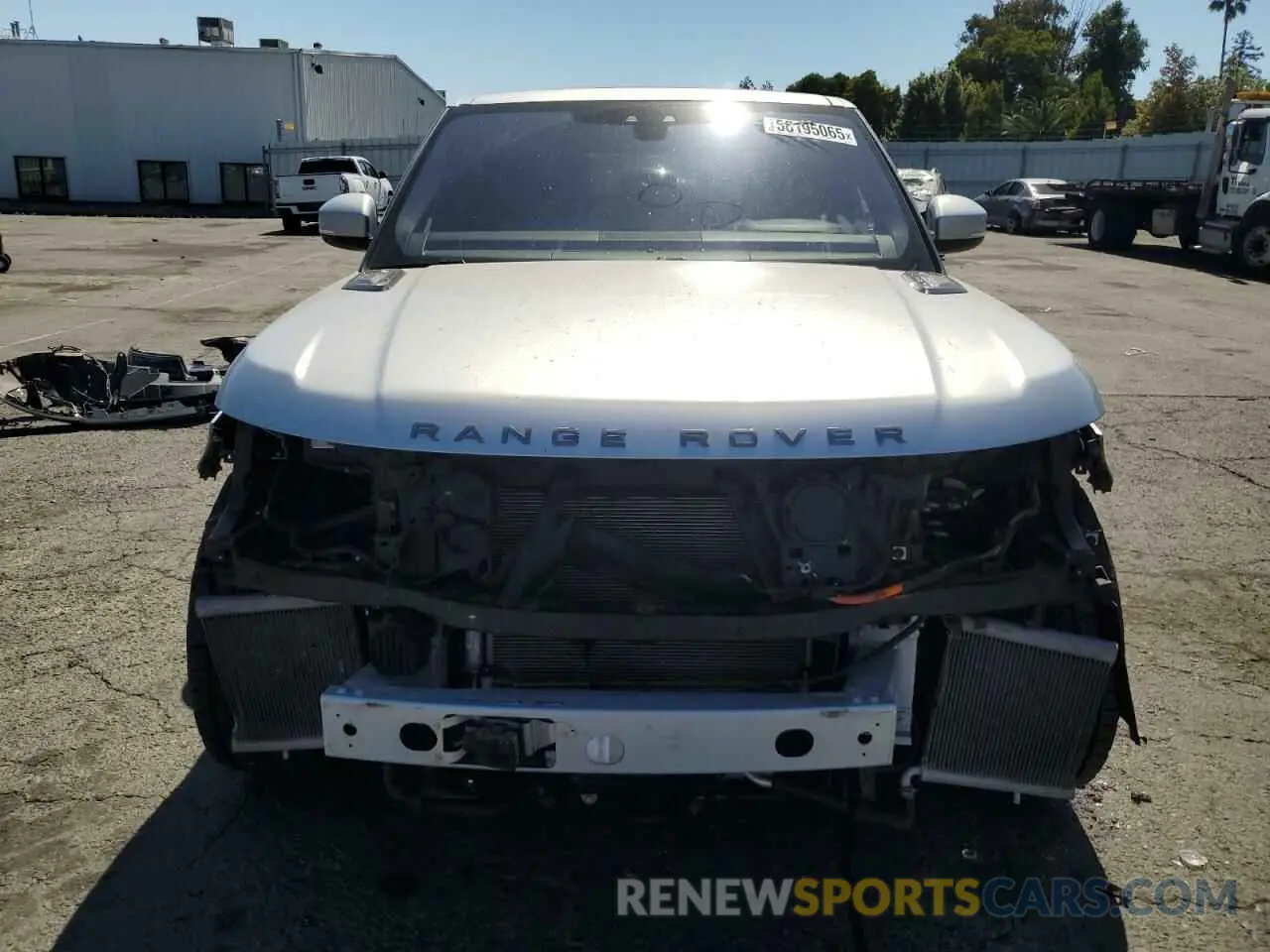5 fotografías del automóvil dañado SALWR4RY8MA756877 LAND ROVER RANGEROVER 2021