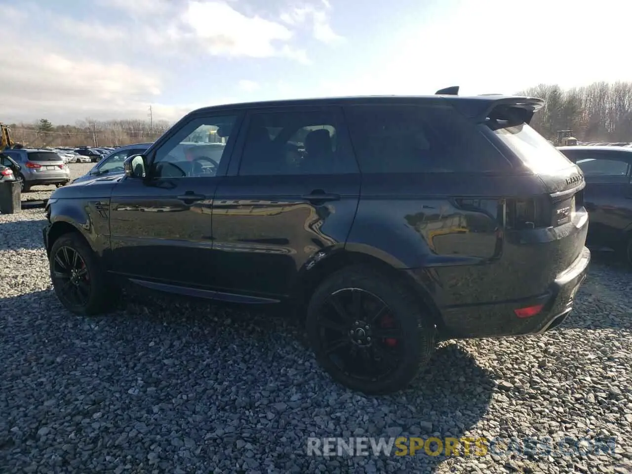 2 fotografías del automóvil dañado SALWS2RU5MA796369 LAND ROVER RANGEROVER 2021