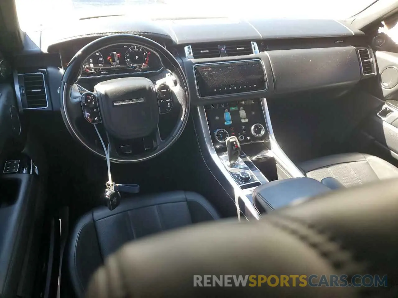 8 fotografías del automóvil dañado SALWS2RU8MA790341 LAND ROVER RANGEROVER 2021