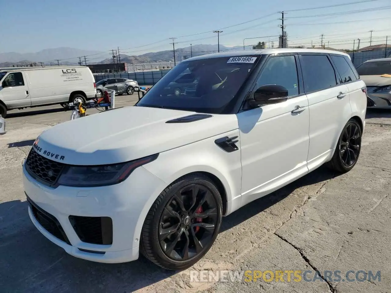 1 fotografías del automóvil dañado SALWS2RU9MA749619 LAND ROVER RANGEROVER 2021