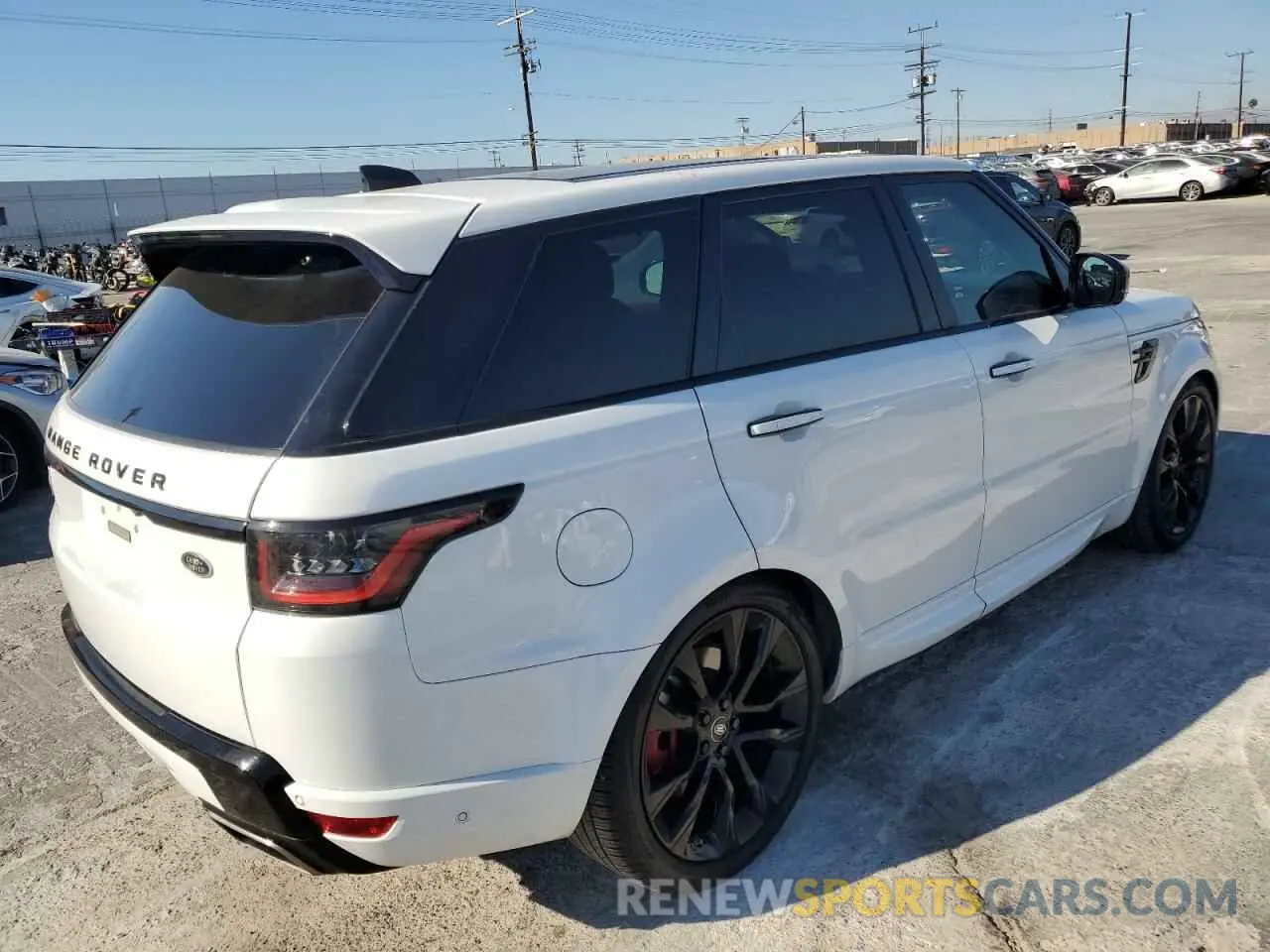 3 fotografías del automóvil dañado SALWS2RU9MA749619 LAND ROVER RANGEROVER 2021