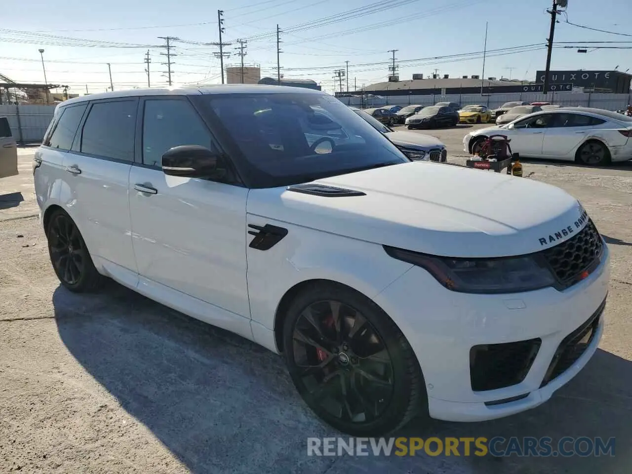 4 fotografías del automóvil dañado SALWS2RU9MA749619 LAND ROVER RANGEROVER 2021