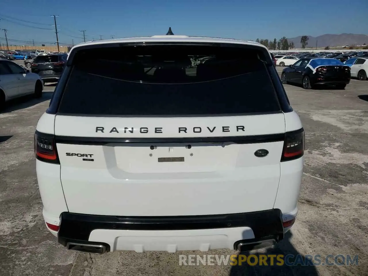 6 fotografías del automóvil dañado SALWS2RU9MA749619 LAND ROVER RANGEROVER 2021