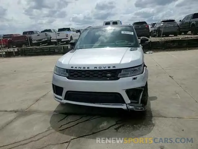 12 fotografías del automóvil dañado SALWV2SE0MA765329 LAND ROVER RANGEROVER 2021