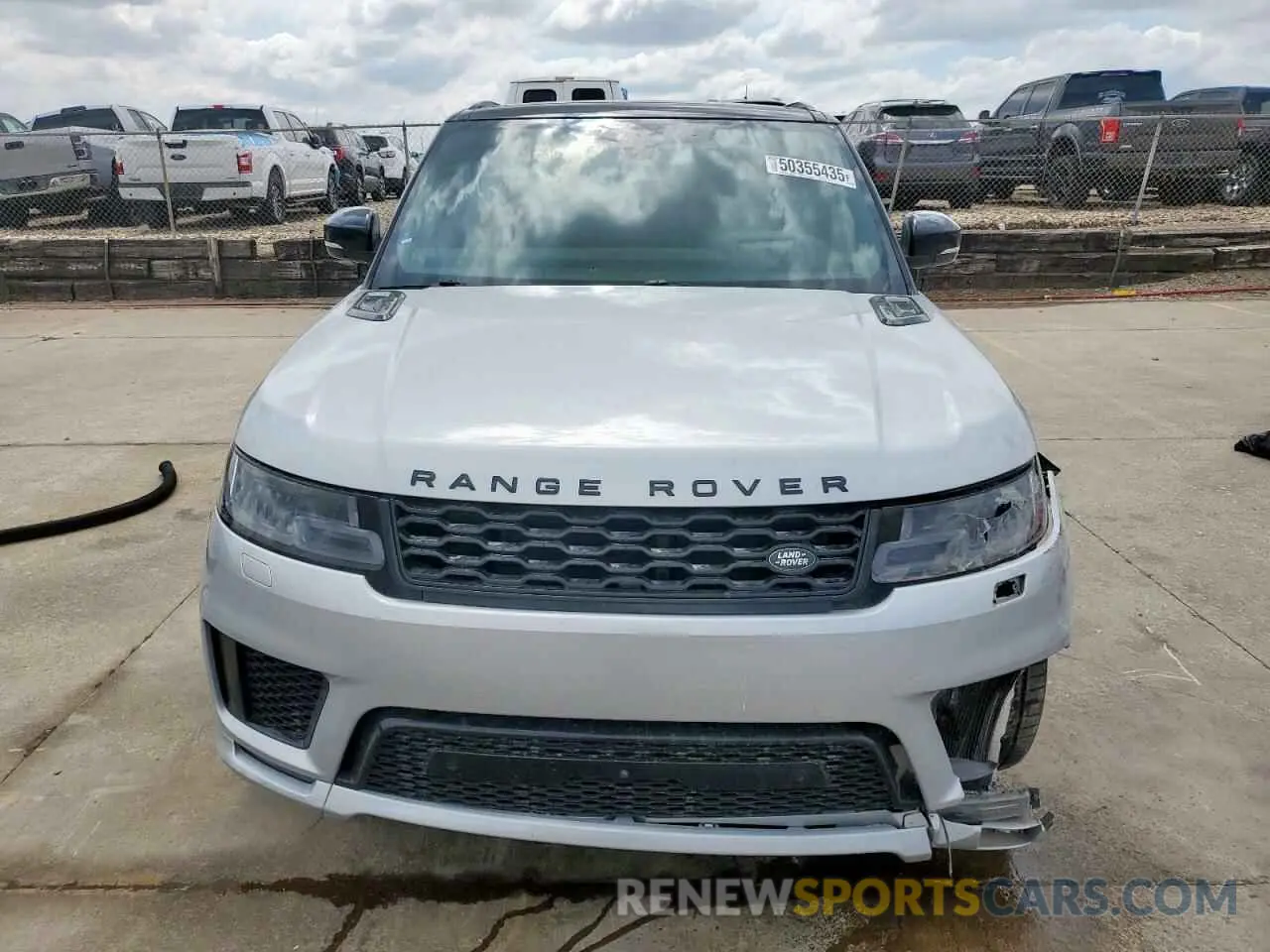 5 fotografías del automóvil dañado SALWV2SE0MA765329 LAND ROVER RANGEROVER 2021