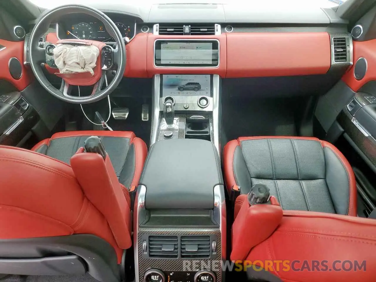 8 fotografías del automóvil dañado SALWV2SE0MA765329 LAND ROVER RANGEROVER 2021