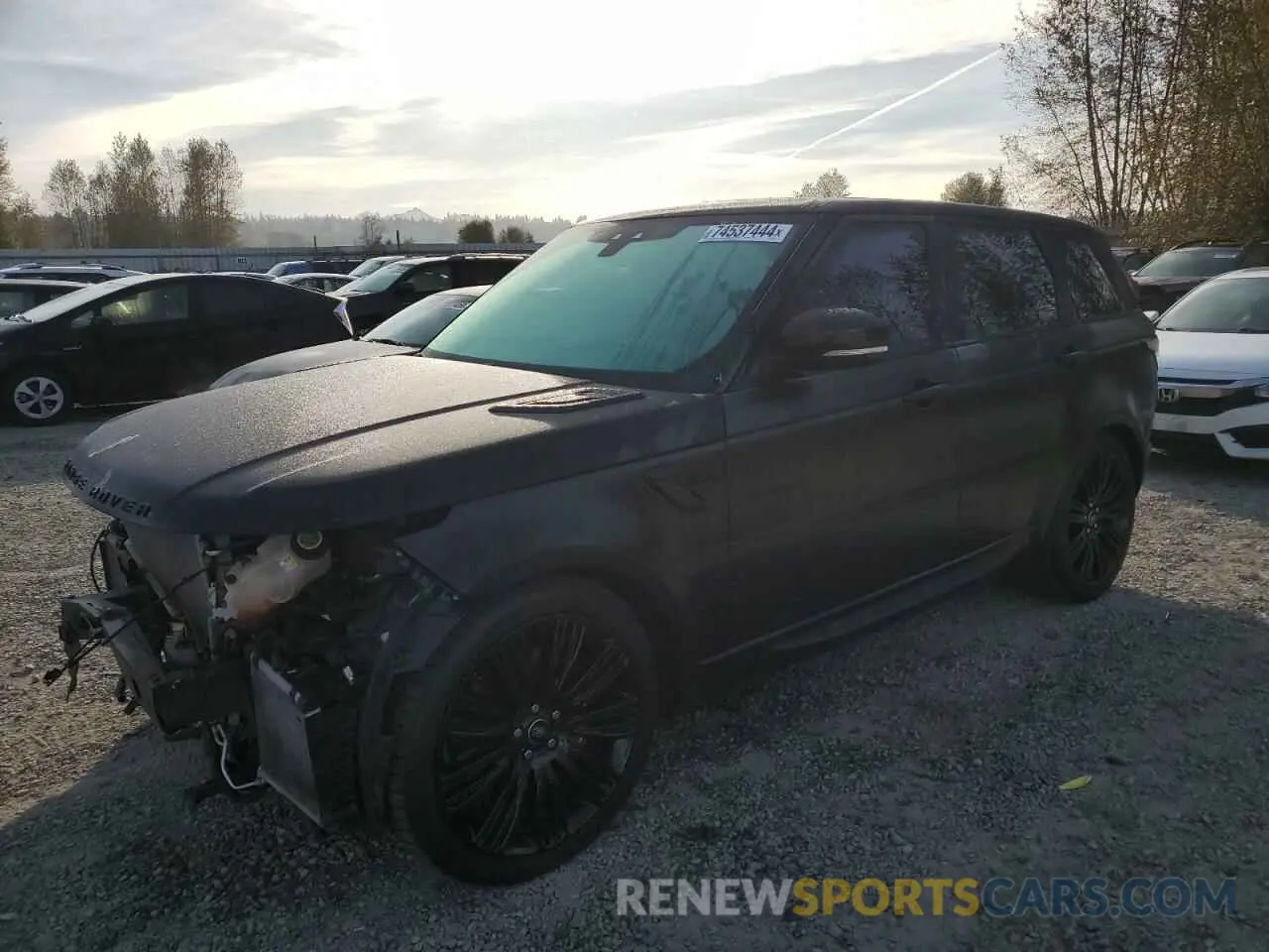 1 fotografías del automóvil dañado SALWV2SE1MA779403 LAND ROVER RANGEROVER 2021