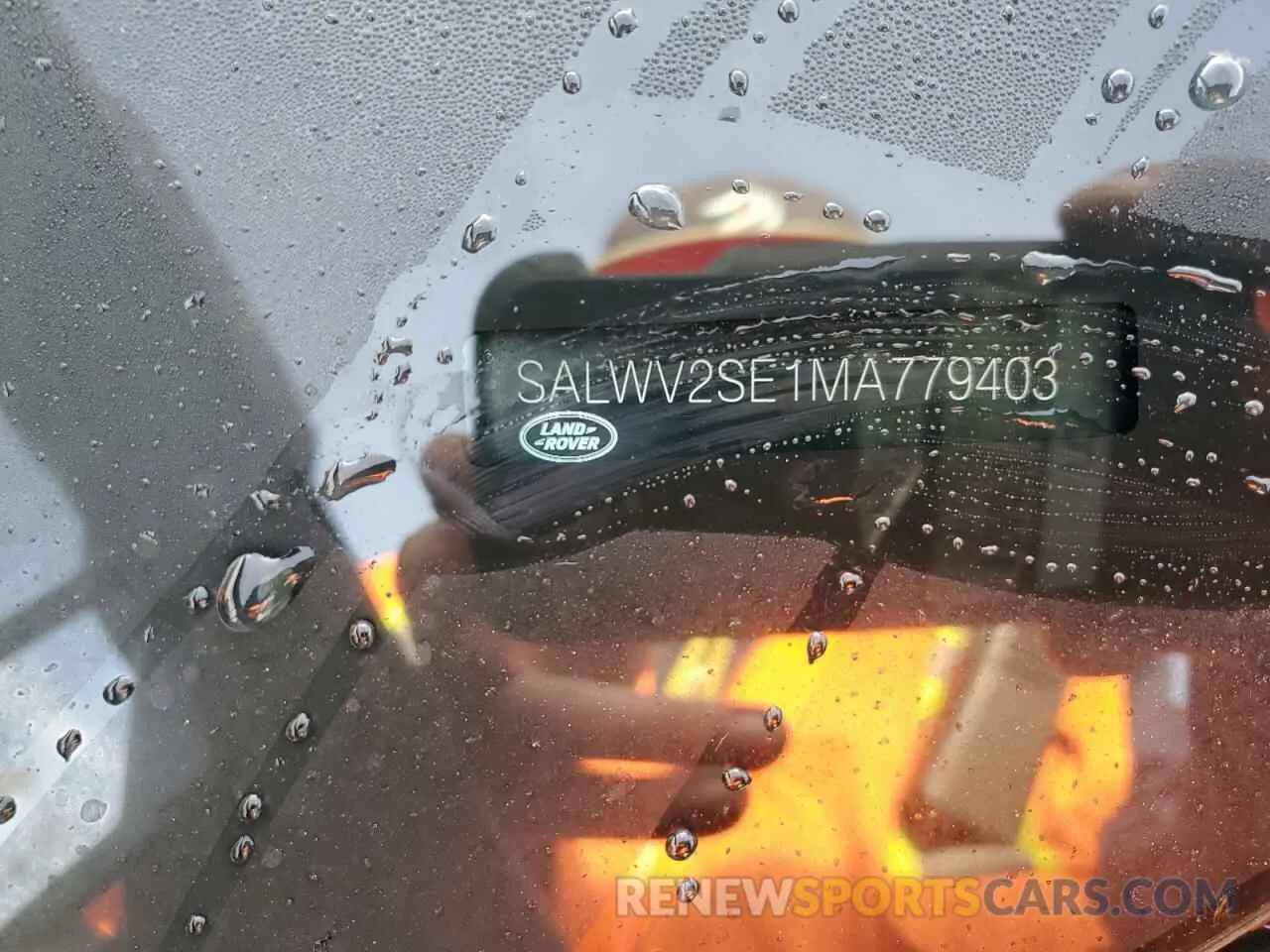 13 fotografías del automóvil dañado SALWV2SE1MA779403 LAND ROVER RANGEROVER 2021