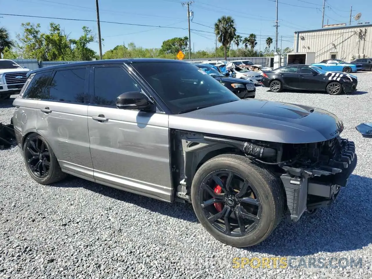 4 fotografías del automóvil dañado SALWZ2RE3MA778876 LAND ROVER RANGEROVER 2021