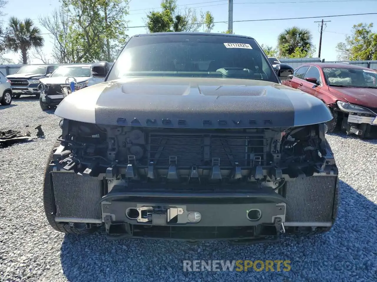 5 fotografías del automóvil dañado SALWZ2RE3MA778876 LAND ROVER RANGEROVER 2021