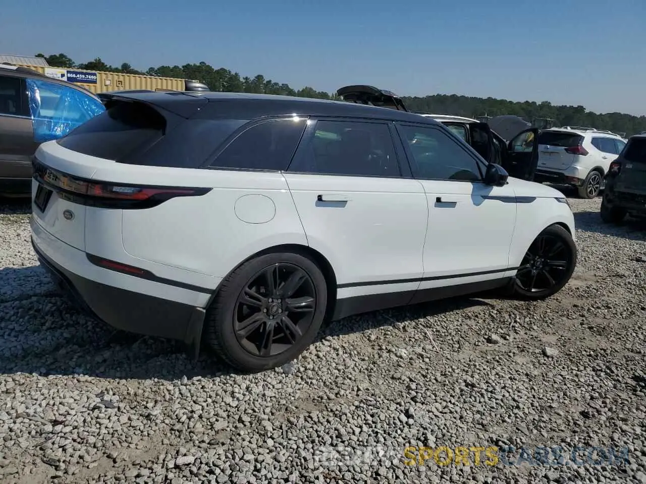 3 fotografías del automóvil dañado SALYJ2EU0MA299702 LAND ROVER RANGEROVER 2021