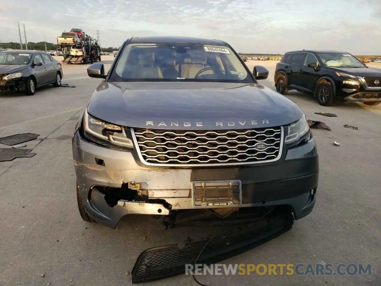 5 fotografías del automóvil dañado SALYJ2EX1MA310233 LAND ROVER RANGEROVER 2021