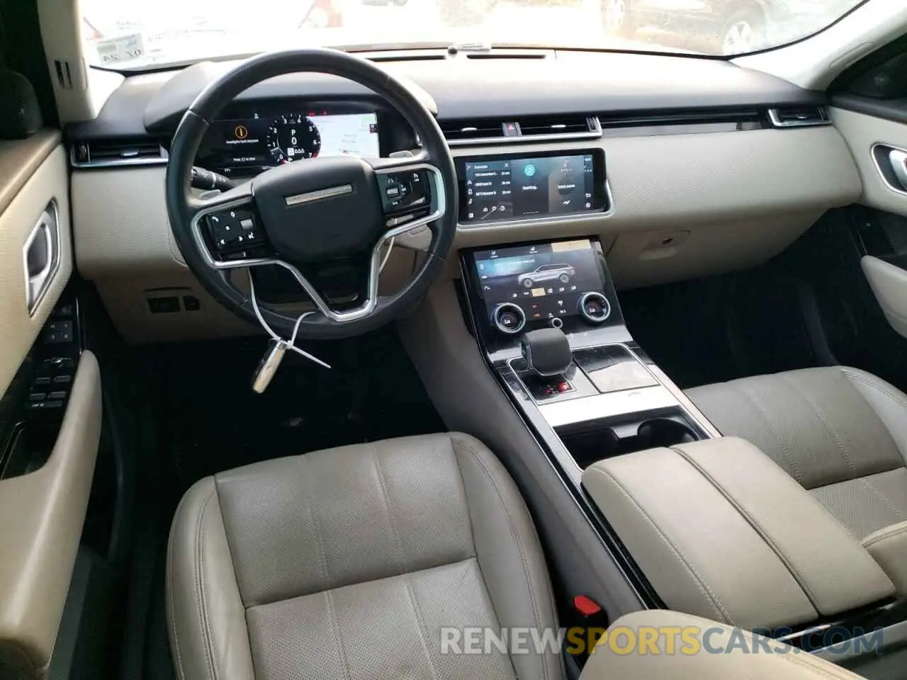 8 fotografías del automóvil dañado SALYJ2EX1MA310233 LAND ROVER RANGEROVER 2021