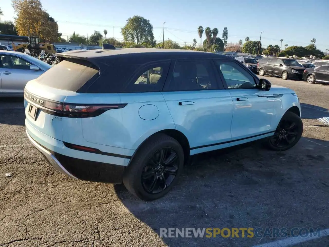 3 fotografías del automóvil dañado SALYJ2EX2MA315599 LAND ROVER RANGEROVER 2021