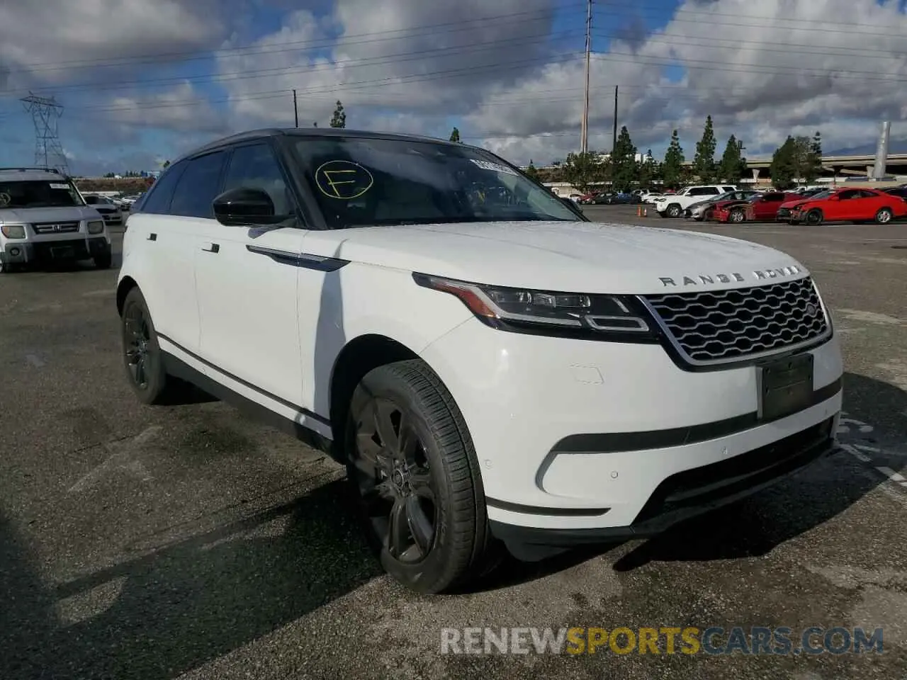 1 fotografías del automóvil dañado SALYJ2EX3MA323629 LAND ROVER RANGEROVER 2021