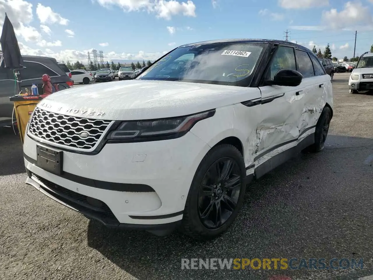 2 fotografías del automóvil dañado SALYJ2EX3MA323629 LAND ROVER RANGEROVER 2021