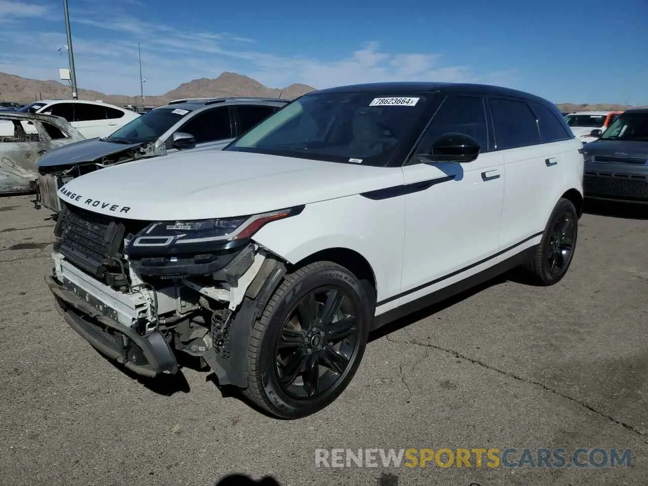 1 fotografías del automóvil dañado SALYJ2EX4MA311182 LAND ROVER RANGEROVER 2021