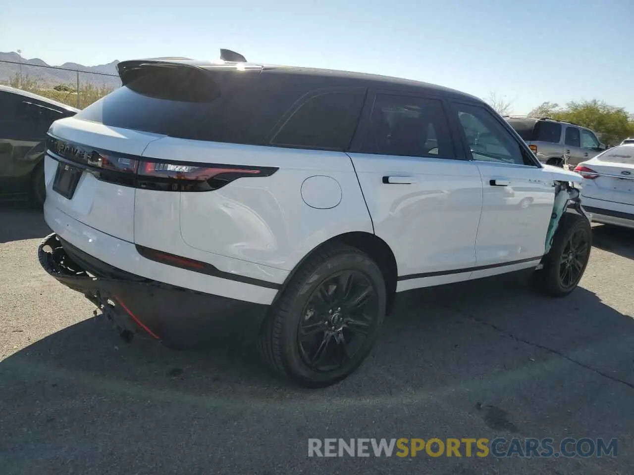 3 fotografías del automóvil dañado SALYJ2EX4MA311182 LAND ROVER RANGEROVER 2021