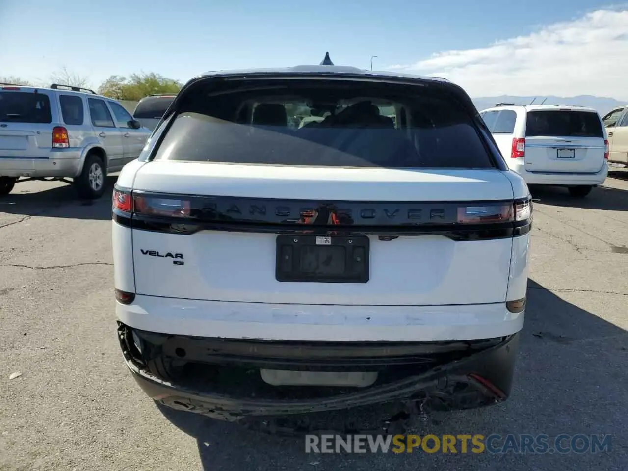 6 fotografías del automóvil dañado SALYJ2EX4MA311182 LAND ROVER RANGEROVER 2021