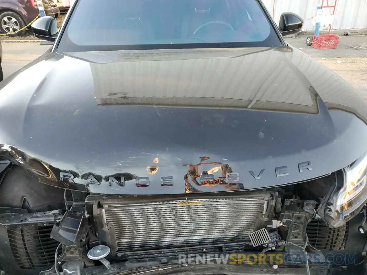 12 fotografías del automóvil dañado SALYJ2EX4MA327978 LAND ROVER RANGEROVER 2021