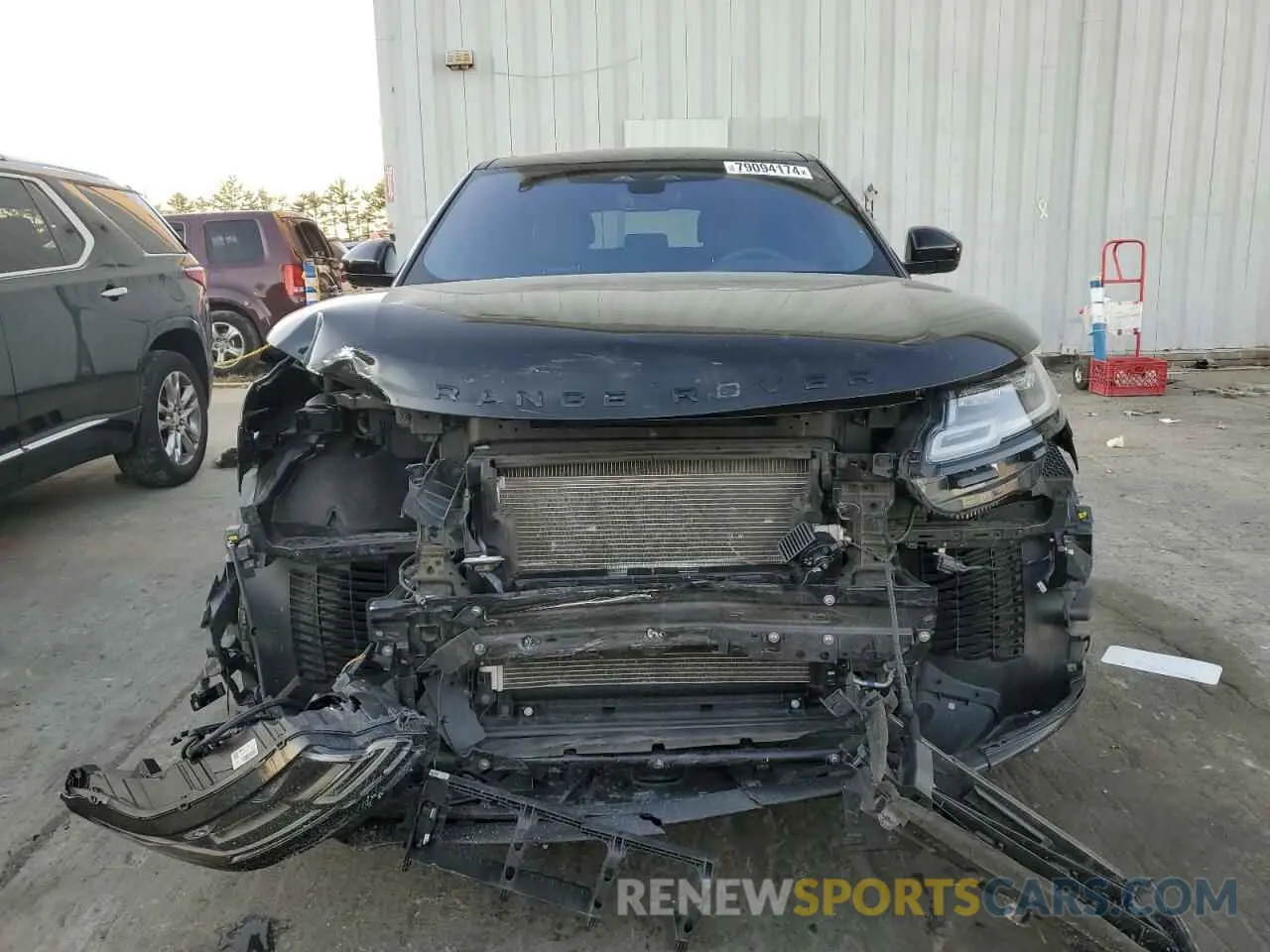 5 fotografías del automóvil dañado SALYJ2EX4MA327978 LAND ROVER RANGEROVER 2021