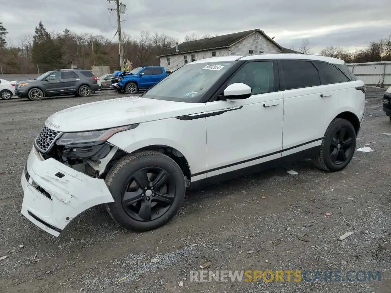 1 fotografías del automóvil dañado SALYJ2EX5MA302989 LAND ROVER RANGEROVER 2021