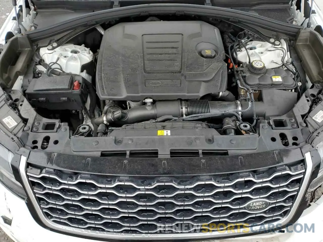 12 fotografías del automóvil dañado SALYJ2EX5MA302989 LAND ROVER RANGEROVER 2021