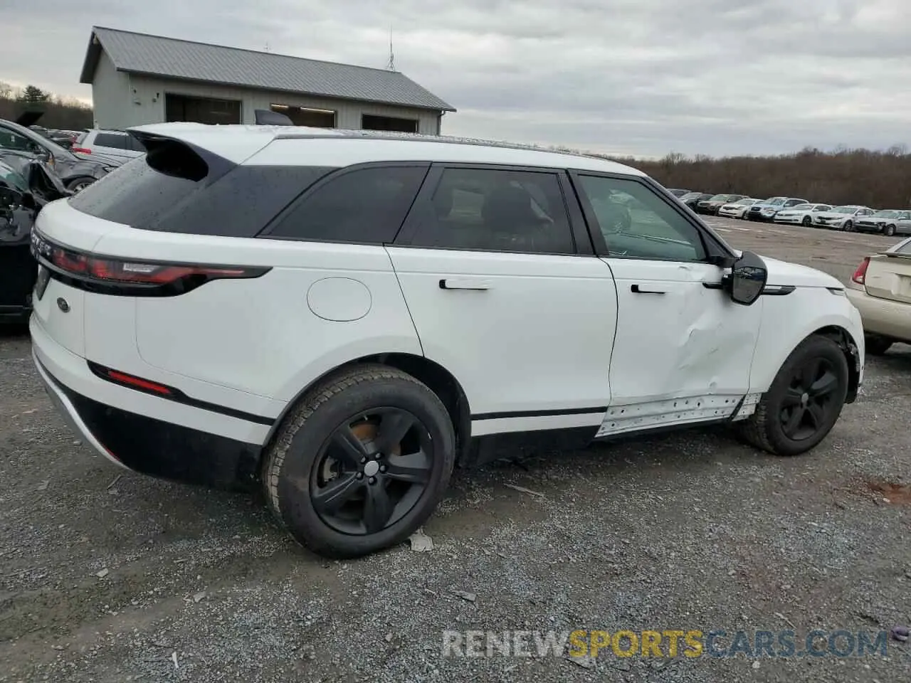 3 fotografías del automóvil dañado SALYJ2EX5MA302989 LAND ROVER RANGEROVER 2021
