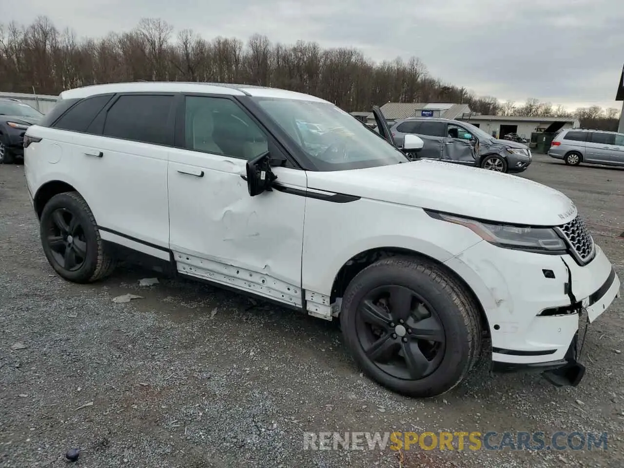 4 fotografías del automóvil dañado SALYJ2EX5MA302989 LAND ROVER RANGEROVER 2021