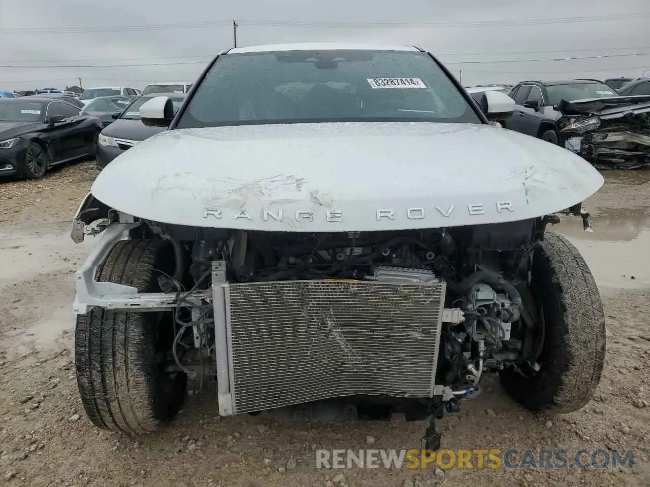 5 fotografías del automóvil dañado SALYJ2EX6MA313726 LAND ROVER RANGEROVER 2021