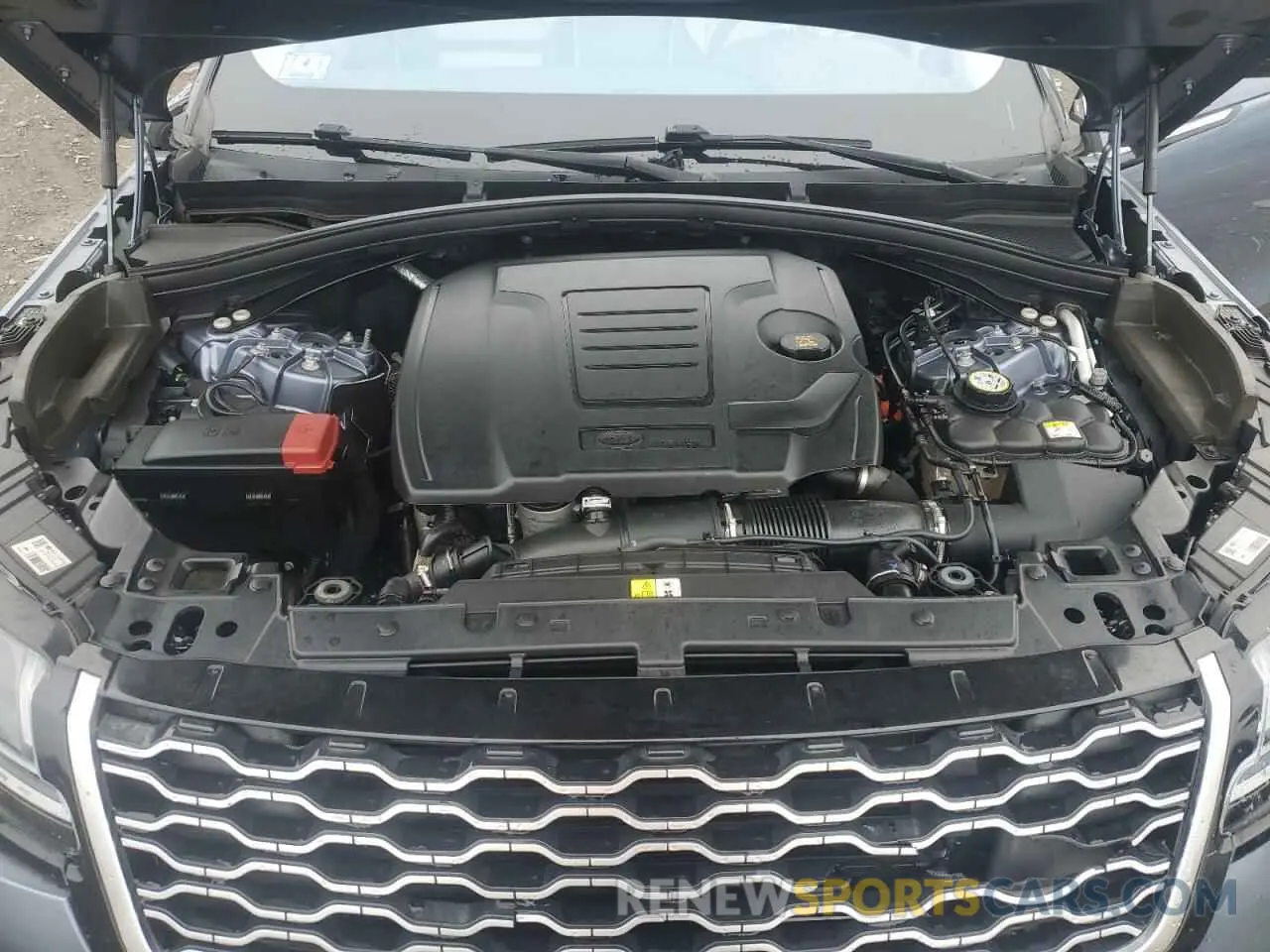 12 fotografías del automóvil dañado SALYJ2EX9MA309881 LAND ROVER RANGEROVER 2021