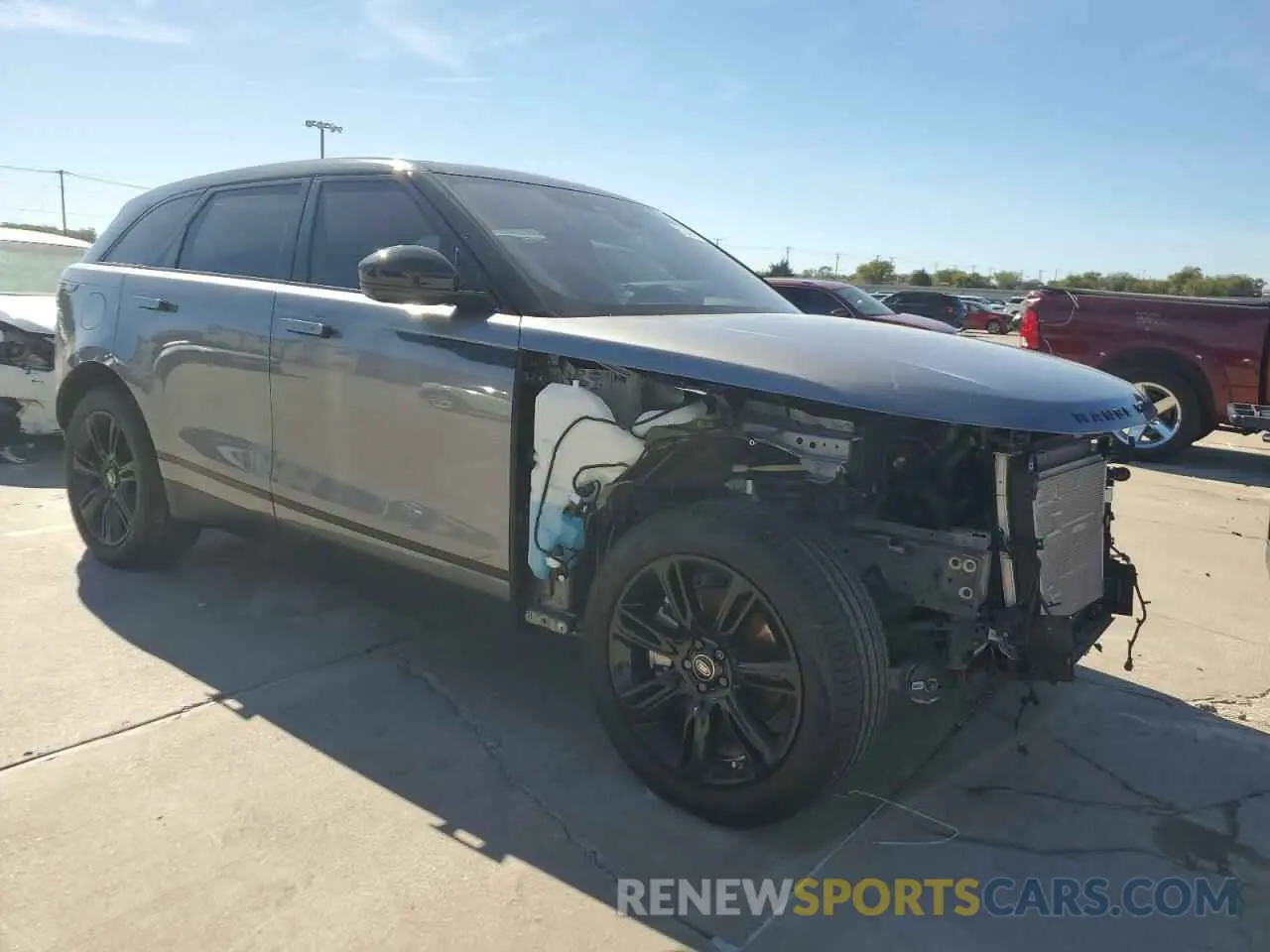 4 fotografías del automóvil dañado SALYJ2EXXMA299734 LAND ROVER RANGEROVER 2021
