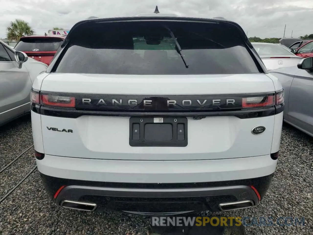 6 fotografías del automóvil dañado SALYM2FU0MA302894 LAND ROVER RANGEROVER 2021