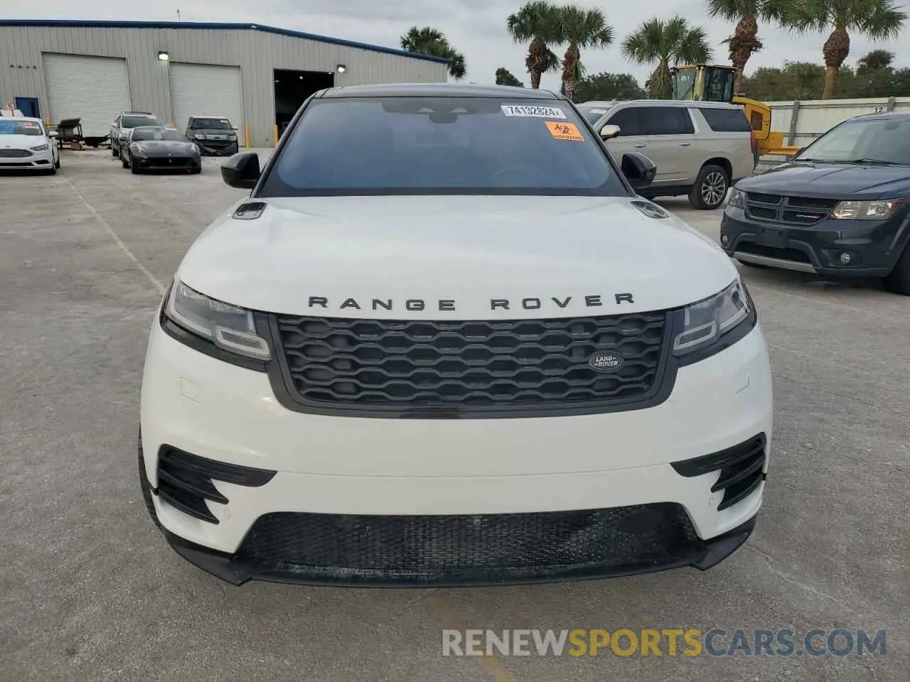 5 fotografías del automóvil dañado SALYT2EX0MA317250 LAND ROVER RANGEROVER 2021