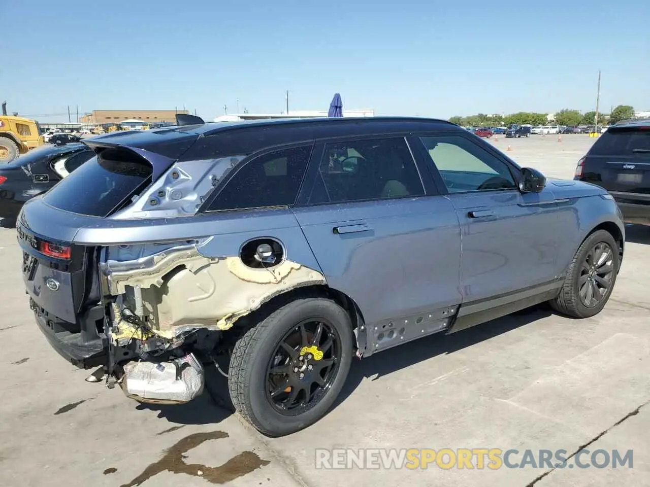 3 fotografías del automóvil dañado SALYT2EX0MA322769 LAND ROVER RANGEROVER 2021