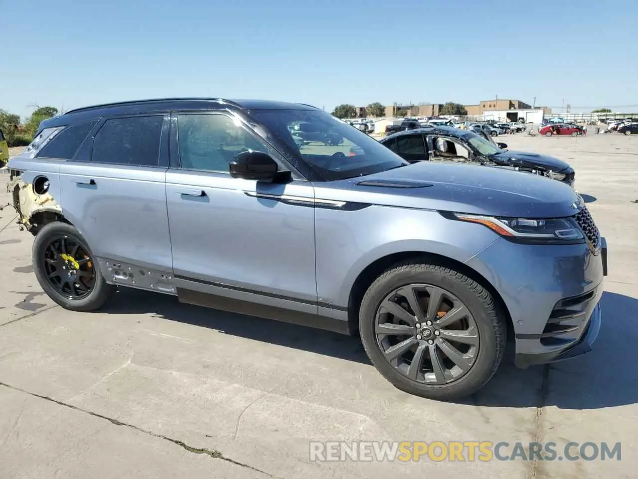 4 fotografías del automóvil dañado SALYT2EX0MA322769 LAND ROVER RANGEROVER 2021
