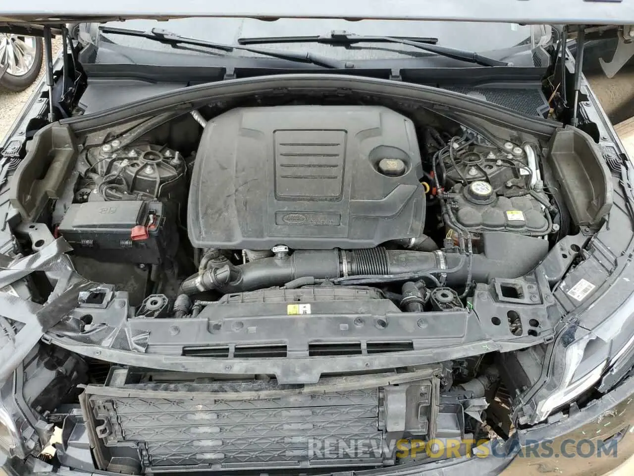 12 fotografías del automóvil dañado SALYT2EX1MA304183 LAND ROVER RANGEROVER 2021
