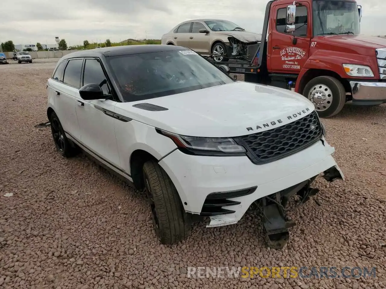 4 fotografías del automóvil dañado SALYT2EX1MA322859 LAND ROVER RANGEROVER 2021