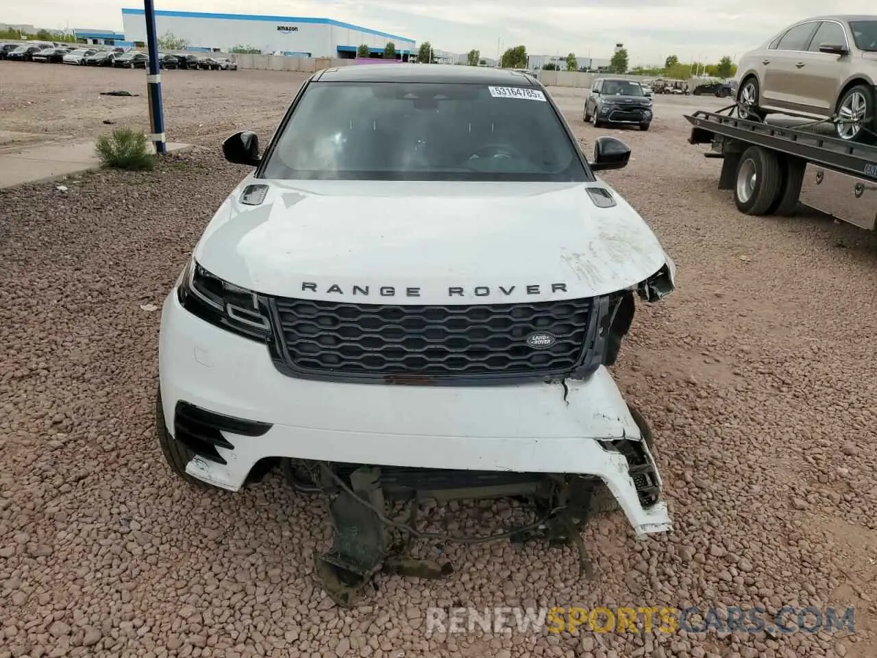 5 fotografías del automóvil dañado SALYT2EX1MA322859 LAND ROVER RANGEROVER 2021